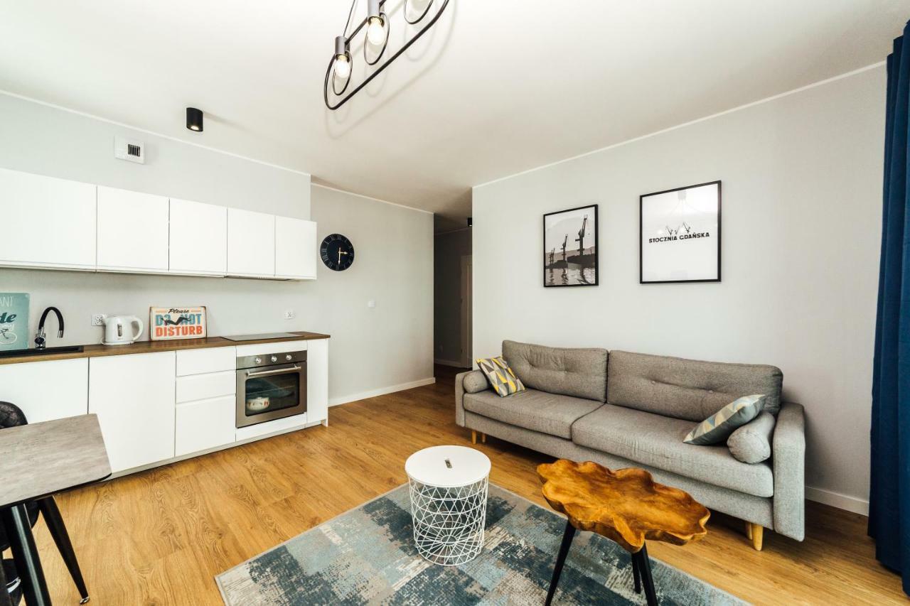 Pobookowane Stocznia Apartments 그단스크 외부 사진